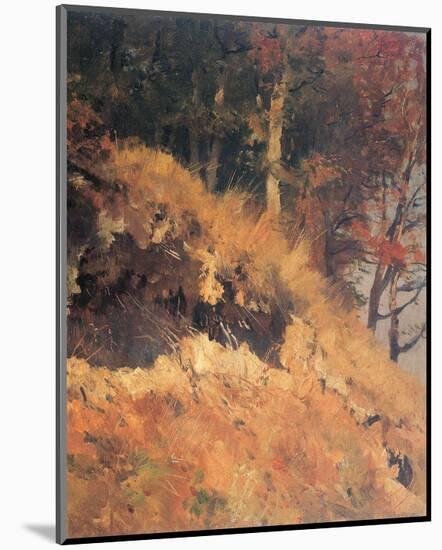 Path in Muhltal-Eugen Bracht-Mounted Art Print