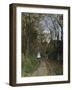 Path in Normandy-Claude Monet-Framed Giclee Print