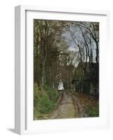 Path in Normandy-Claude Monet-Framed Giclee Print