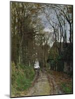 Path in Normandy-Claude Monet-Mounted Giclee Print