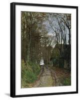 Path in Normandy-Claude Monet-Framed Giclee Print