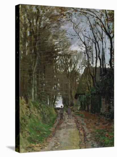 Path in Normandy-Claude Monet-Stretched Canvas