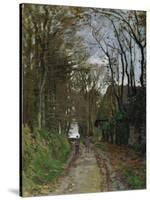 Path in Normandy-Claude Monet-Stretched Canvas