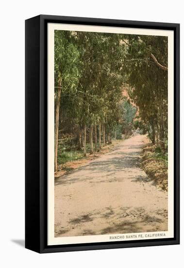 Path in Old Rancho Santa Fe, California-null-Framed Stretched Canvas