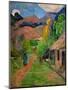 Path in Papeete, called rue du Tahiti. Oil on canvas (1891) 115.5 x 88.5 cm Cat. W 441.-Paul Gauguin-Mounted Giclee Print