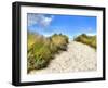 Path in the Dunes Going to the Seaside-Chantal de Bruijne-Framed Photographic Print