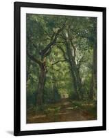 Path in the Forest, 1864-Henri Joseph Constant Dutilleux-Framed Giclee Print