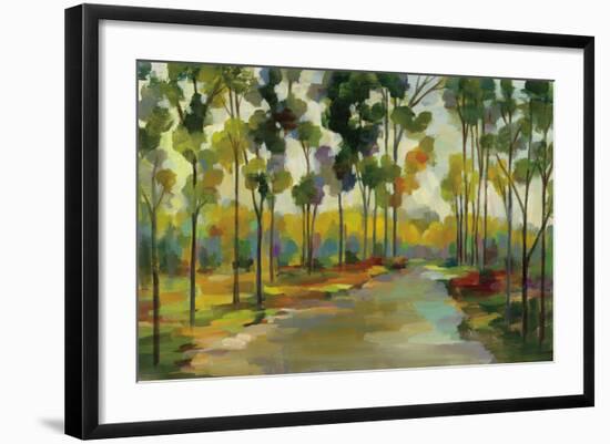 Path in the Forest-Silvia Vassileva-Framed Art Print