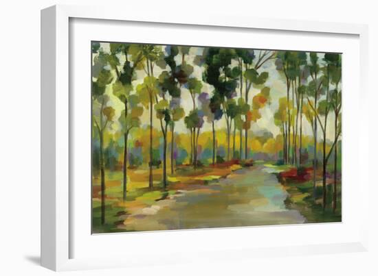 Path in the Forest-Silvia Vassileva-Framed Art Print