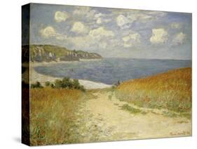 Path in the Wheat at Pourville, 1882-Claude Monet-Stretched Canvas