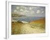 Path in the Wheat at Pourville, 1882-Claude Monet-Framed Premium Giclee Print