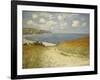 Path in the Wheat at Pourville, 1882-Claude Monet-Framed Premium Giclee Print