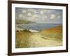 Path in the Wheat at Pourville, 1882-Claude Monet-Framed Giclee Print