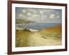 Path in the Wheat at Pourville, 1882-Claude Monet-Framed Giclee Print