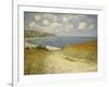 Path in the Wheat at Pourville, 1882-Claude Monet-Framed Premium Giclee Print