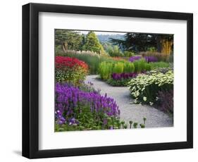 Path in Trentham Gardens-Clive Nichols-Framed Photographic Print