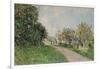 Path Near Sevres, 1879-Alfred Sisley-Framed Giclee Print