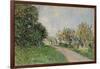 Path Near Sevres, 1879-Alfred Sisley-Framed Giclee Print