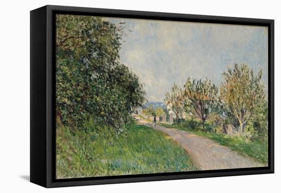 Path Near Sevres, 1879-Alfred Sisley-Framed Stretched Canvas