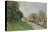 Path Near Sevres, 1879-Alfred Sisley-Stretched Canvas