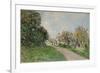 Path Near Sevres, 1879-Alfred Sisley-Framed Giclee Print