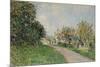 Path Near Sevres, 1879-Alfred Sisley-Mounted Giclee Print