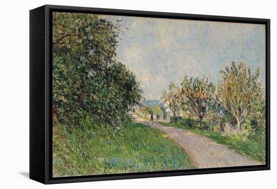 Path Near Sevres, 1879-Alfred Sisley-Framed Stretched Canvas