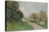 Path Near Sevres, 1879-Alfred Sisley-Stretched Canvas