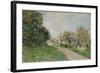 Path Near Sevres, 1879-Alfred Sisley-Framed Giclee Print