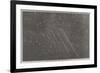 Path of the New Comet from its Discovery on 30 June to 9 August-null-Framed Giclee Print