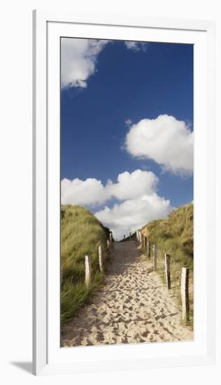 Path Through a Dune, Sylt, Schleswig-Holstein, Germany-null-Framed Photographic Print