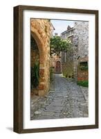 Path through Montefiorale-Igor Maloratsky-Framed Art Print