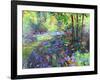 Path Through the Bluebells-Sylvia Paul-Framed Premium Giclee Print