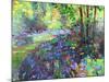 Path Through the Bluebells-Sylvia Paul-Mounted Giclee Print