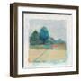 Path through the Field-Avery Tillmon-Framed Art Print