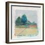 Path through the Field-Avery Tillmon-Framed Art Print