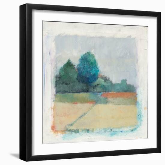 Path through the Field-Avery Tillmon-Framed Art Print