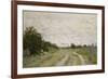 Path through the Vineyards, Argenteuil-Claude Monet-Framed Giclee Print