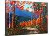 Path To Kaaterskill Falls-Patty Baker-Stretched Canvas