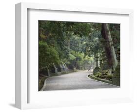 Path to Kasuga-Taisha Shrine, Nara, Kansai, Honshu, Japan-Schlenker Jochen-Framed Photographic Print