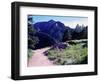 Path to Mountains, Boulder-Michael Brown-Framed Photographic Print