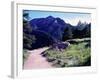 Path to Mountains, Boulder-Michael Brown-Framed Photographic Print