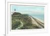 Path to Sankaty, Siasconset, Nantucket, Massachusetts-null-Framed Art Print