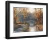 Path to Stone Bridge-TC Chiu-Framed Art Print