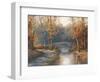 Path to Stone Bridge-TC Chiu-Framed Art Print