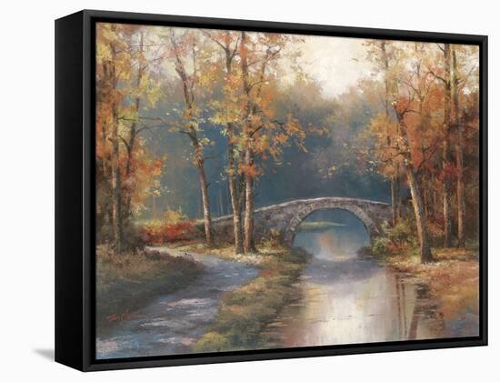 Path to Stone Bridge-TC Chiu-Framed Stretched Canvas