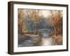 Path to Stone Bridge-TC Chiu-Framed Art Print