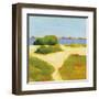 Path to the Beach-Phyllis Adams-Framed Art Print