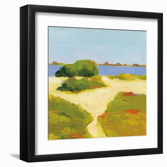 Path to the Beach-Phyllis Adams-Framed Art Print