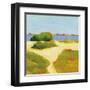 Path to the Beach-Phyllis Adams-Framed Art Print